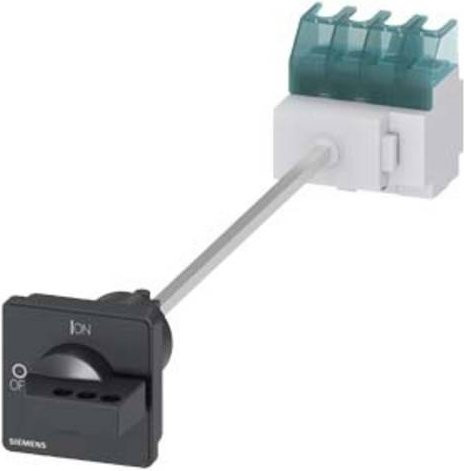 Siemens Lasttrennschalter Schwarz 4polig 32A 16mm² 690 V/AC 3LD22171TL11 - Bild 1