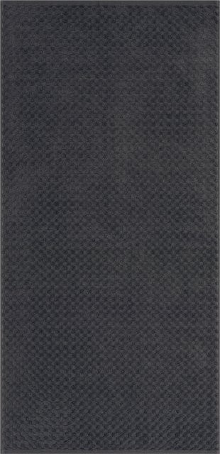Handtuch PURE ELEMENT aus Baumwolle in Grau, Oeko-Tex Standard 100 zertifiziert - Bild 1