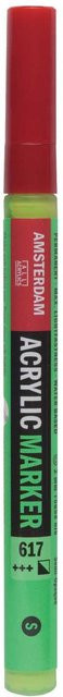 AMSTERDAM Acrylmarker Gelbgrün mit 1-2mm Strichstärke - Bild 1