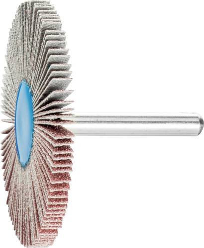 PFERD Korund Fächerschleifer A80 für Feinschliff und Finish, Durchmesser: 60 mm, Breite: 5 mm, Schaft-Durchmesser: 6 mm, 10 Stück, Multicolor - Bild 1