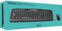 Logitech Wireless Combo MK330 Tastatur-Maus-Set, kabellos, QWERTZ Deutsch, Schwarz - Bild 6