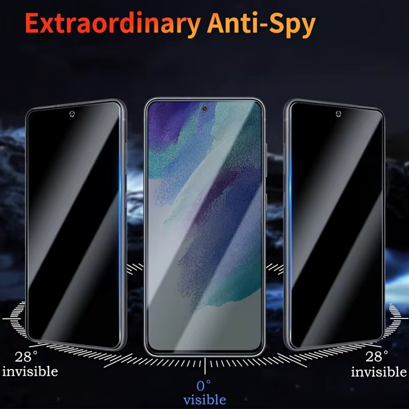 3er Pack Anti-Spy Displayschutz aus gehärtetem Glas für Xiaomi POCO M7 M6 M5 M4 M3 Pro und X7 X6 X5 Pro X4 X3 GT - Bild 2