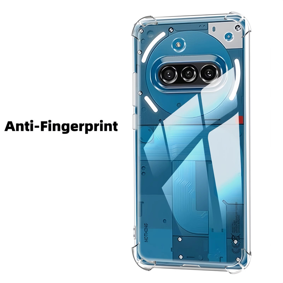 Transparente TPU Stoßfeste Schutzhülle für Nothing Phone 3a, 3a Pro, 2 und 2a in Klar - Bild 3