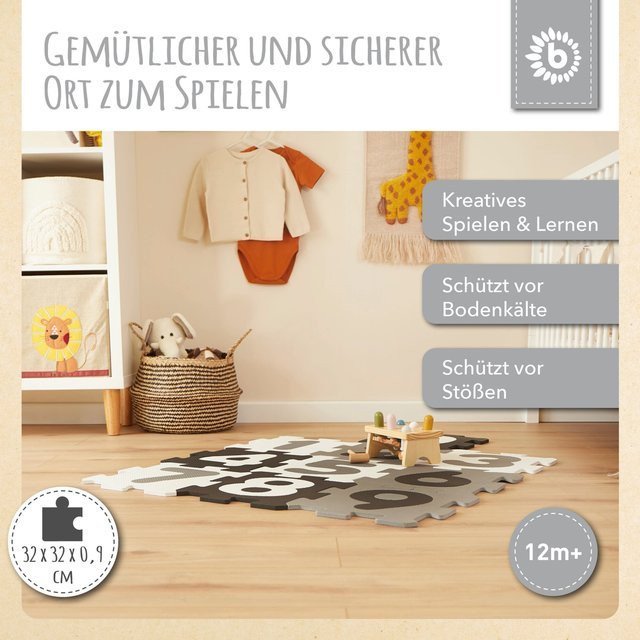 Bieco Puzzlematte Zahlen, Schaumstoff, 26-teiliges Set, ab 0 Jahren - Bild 1