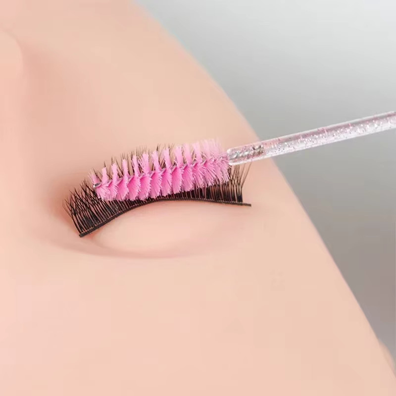 CNKESS Wimpernbürsten Spoolies, 100 Stück, Schwarz, Unisex - Bild 3