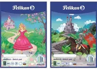 Pelikan Malblock DIN A4 in Weiß und Multicolour - Bild 1