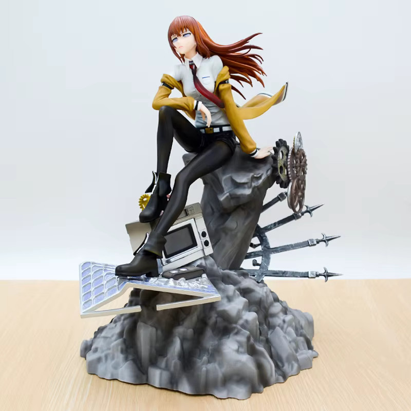 XIWANXILE Steins Gate Kurisu Makise Action Figur, 26 cm, Einzelfigur - Bild 2