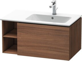Duravit L-Cube Waschtischunterschrank in Nussbaum Natur, B/H/T: 82 x 48,1 x 40 cm - Bild 1
