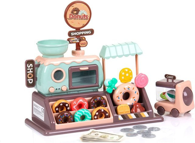 Chipolino Spielzeug Donut Shop, 34-teiliges Set, mit Licht, braun - Bild 1