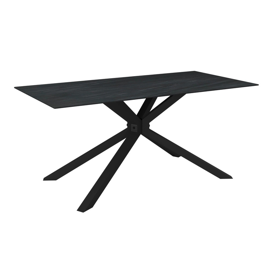 Bessagi Home Esstisch Livan aus Keramik in Dunkelgrau, B/T/H: 180 x 90 x 76 cm - Bild 2