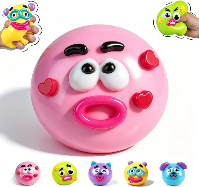 BC Pet Supplies Hunde-Gesichtstausch-Langsam-Aufgehendes Quetschspielzeug - Bild 1