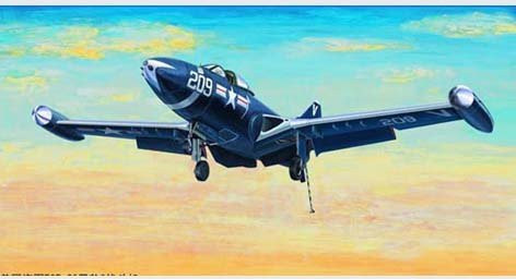 Trumpeter F9F-2 Panther US Navy, Fahrzeug, 1:48 - Bild 1