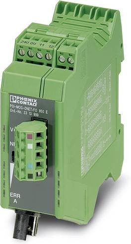 Phoenix Contact LWL-Konverter PSI-MOS-DNET/FO 850 E in Grün - Bild 1
