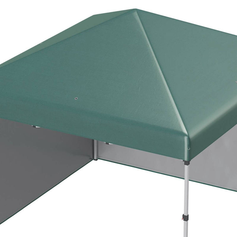 Outsunny Pavillon aus Polyester und Stahl in Grün B/H/T: 297 x 288 x 297 cm - Bild 3