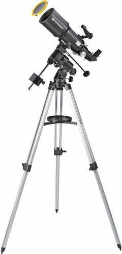 Bresser Optik Polaris 102/460 EQ3 Linsen-Teleskop Äquatorial Achromatisch in Schwarz mit Vergrößerung von 23 bis 345x - Bild 1