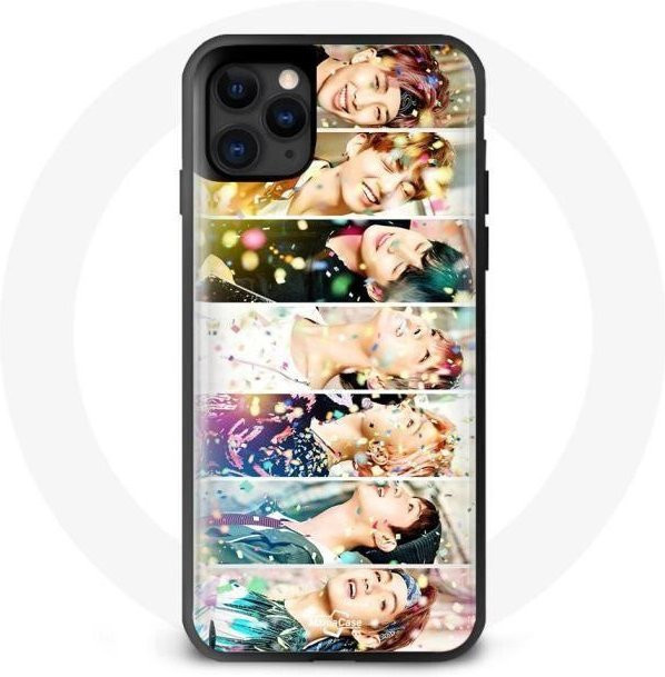 MANIACASE iPhone 13 Mini Schutzhülle mit BTS You Never Walk Alone Poster Design in Schwarz und Multicolour - Bild 1