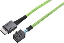 Supermicro CBL-SAST-0956 Serial Attached SCSI (SAS) Kabel SFF-8611 auf SFF-8639, Länge: 0,55 m - Bild 1