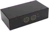 INLINE KVM Audio USB Switch für 2 Geräte mit DisplayPort und USB-A in Schwarz - Bild 1