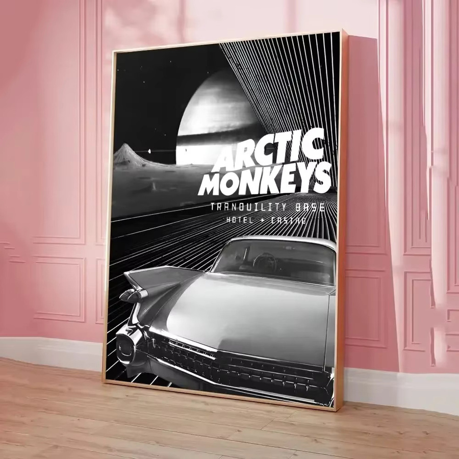 Arctic Monkeys Musikalbum Poster als Leinwandmalerei für deine Wohnzimmer Dekoration von Potdemiel - Bild 2