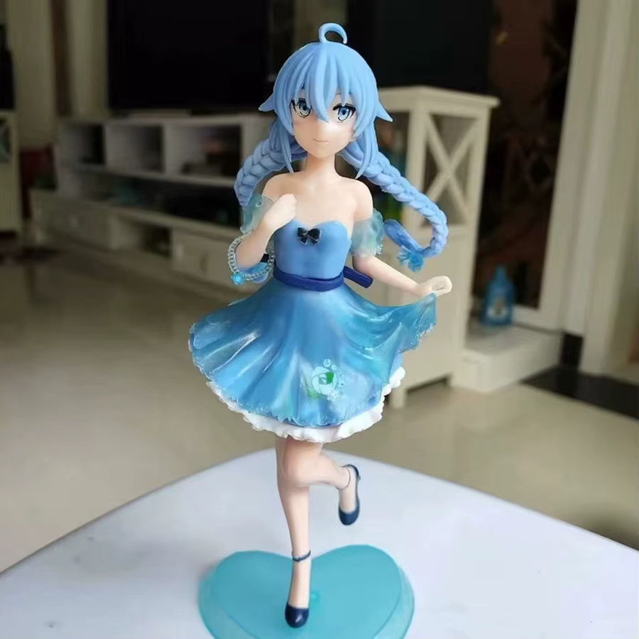 Bandai Mushoku Tensei Roxy Migurdia Figur, Blaue Kleid-Version, Actionfigur - Bild 5