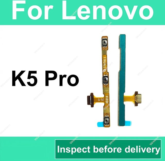 Lenovo K5 Pro Power Volume Side Button Flex-Kabel Ersatzteil in Schwarz und Multicolour - Bild 1