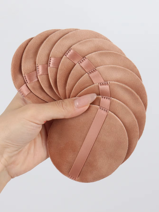 Verband Make-up-Entferner-Pad, 10 Stück, wiederverwendbar, für alle Hauttypen - Bild 2
