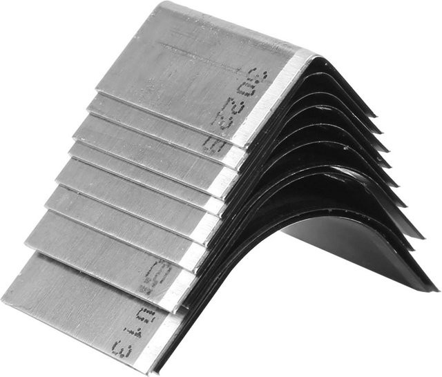GoolRC Eckenschneider für Leder und Ledergürtel aus Metall, 10 Stück pro Box, grau - Bild 1