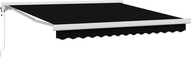 vidaXL Markise Schwarz aus Polyester und Aluminium B/T/H: 300 x 250 x 165 cm - Bild 1