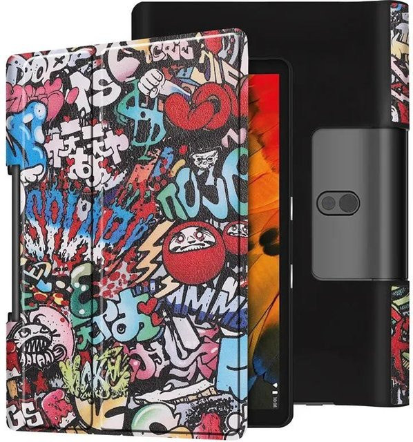 Lenovo Yoga Smart Tab 10.1 Flip Cover Hülle YT-X705F YT-X705X in Multicolour - Bild 1