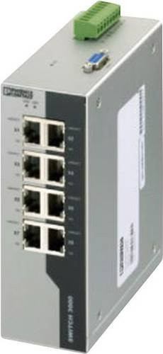 Phoenix Contact 2891031 FL SWITCH 3008 Industrial Ethernet Switch 10/100MBit/s in Grau - Bild 1