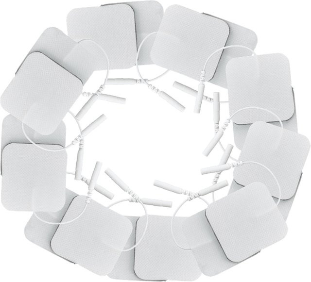 Raiuleko Elektrodenpads für EMS-Muskelstimulatoren, Unisex, 10/20/50/100 Stück - Bild 1