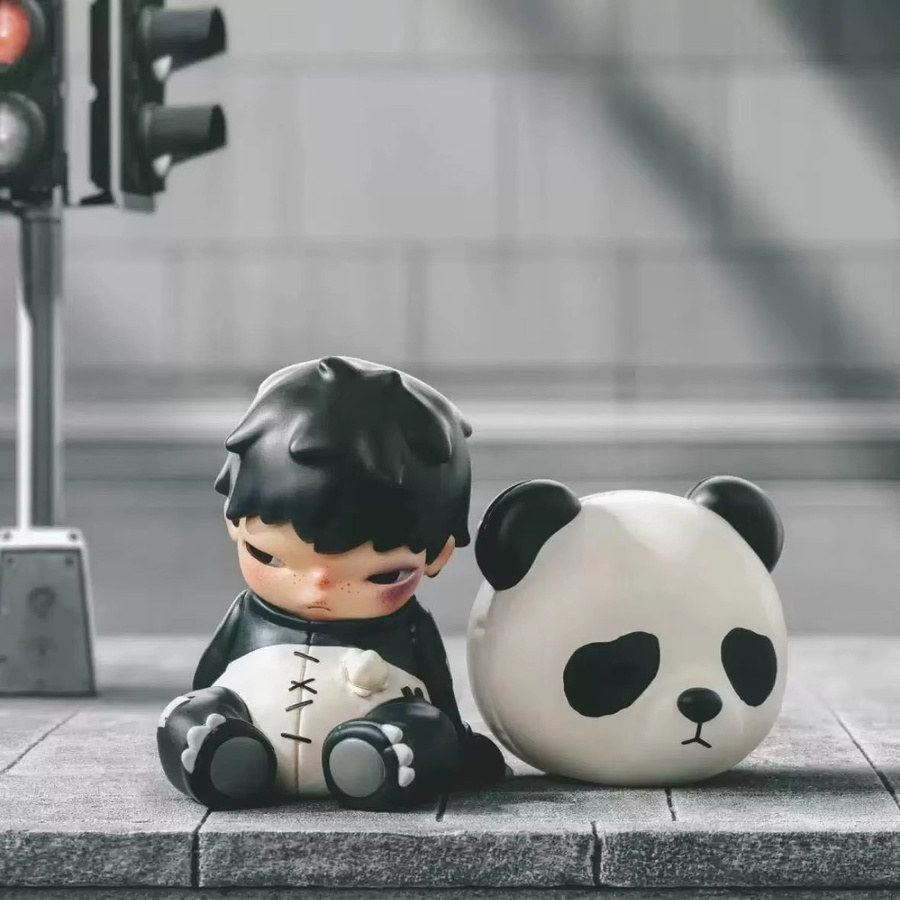 POPMART Hirono Panda Puppe, Blind Box, Spielzeug Anhänger - Bild 3