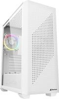 Sharkoon VS9 RGB Tower-Gehäuse in Weiß mit USB-A und USB-C - Bild 1