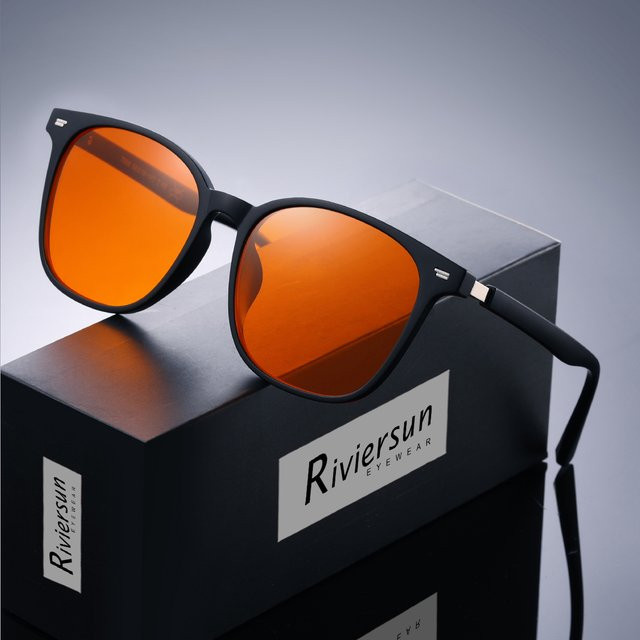 RIVIERSUN Korrektionsbrille, Vollrand, Square, Kunststoff, Schwarz, Unisex - Bild 1