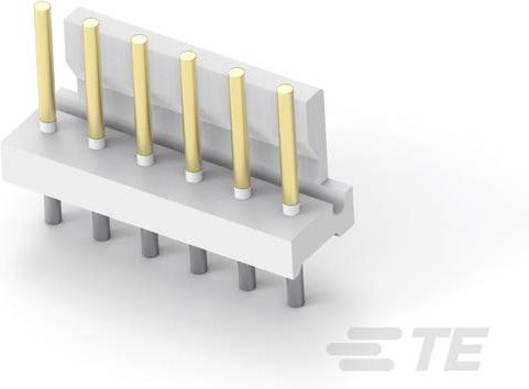 TE Connectivity Einbau-Stiftleiste Standard 3-644760-6 multicolour - Bild 1