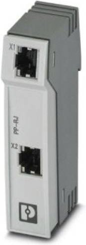 Phoenix Contact PP-RJ-RJ Patch-Panel in Grau - Bild 1