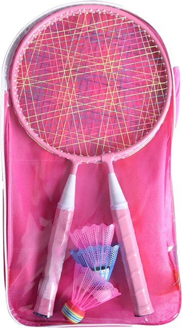 Fishine Badmintonschläger Set, Pink, Outdoor Sportarten - Bild 1