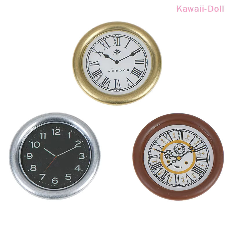 DIAPER&CORED Puppenhaus Miniatur Wanduhr, 1-teiliges Set - Bild 2