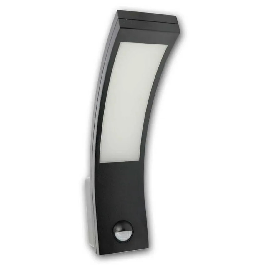 world-trading-net PIRYT LED Eingangsleuchte Schwarz 10W mit Bewegungssensor IP54 - Bild 2