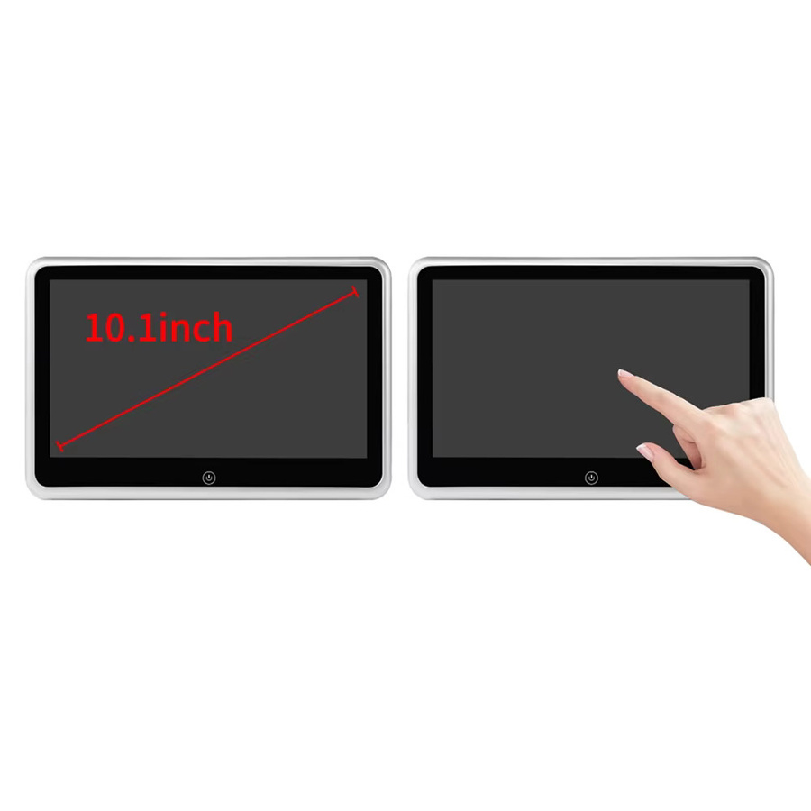 Carsanbo 10,1 Zoll Touchscreen Kopfstütze Monitor mit 1080P MP5 Multimedia Auto Radio und Bildschirm Projektion für Apple und Android - Bild 4