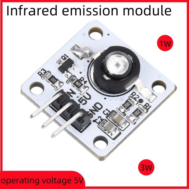 diymore High Power Infrarot Sender Modul mit 940nm LED für Smart Fernbedienungen in Weiß - Bild 1