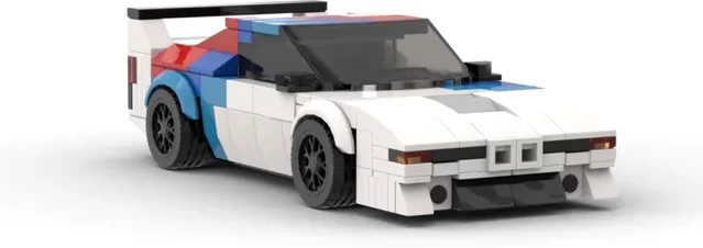 Moc Speed M1 Racer Cars City Sportfahrzeug, Bausteine - Bild 1