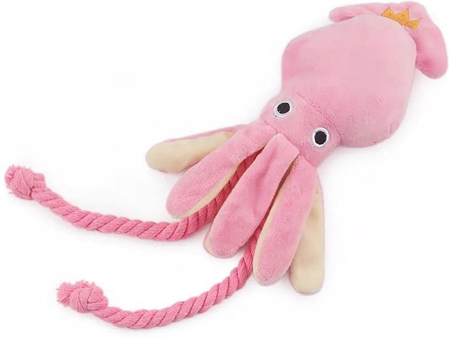 Supet Pet Octopus Plüschseilspielzeug, white - Bild 1