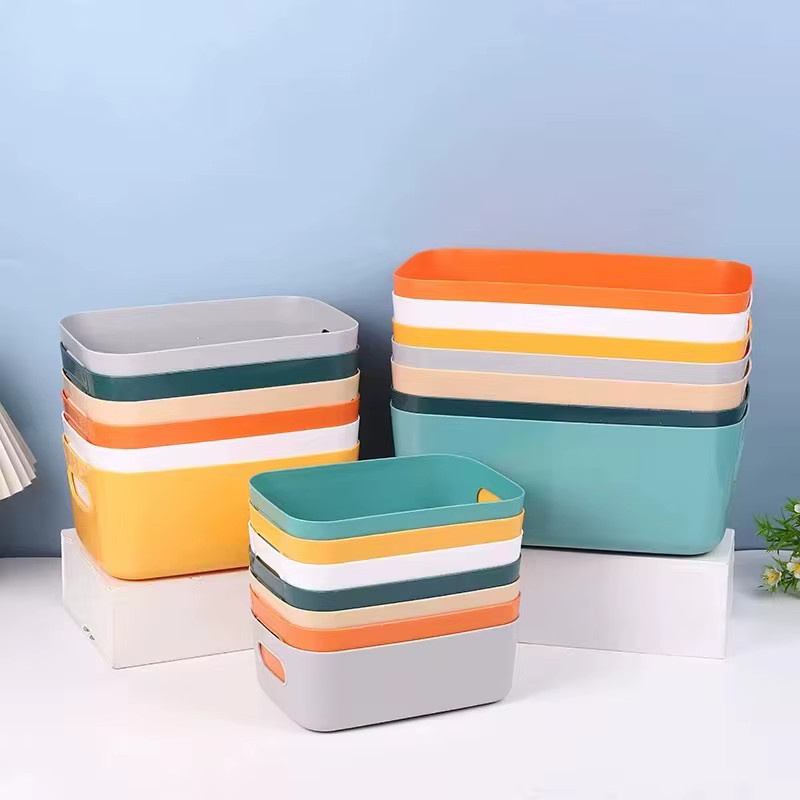 Multifunktionale Aufbewahrungsbox aus Kunststoff für Bad und Küche in Weiß und Multicolour - Bild 2