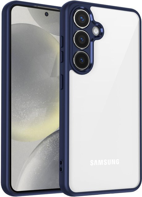 Armor Stoßfeste Transparente Schutzhülle für Samsung Galaxy S24 S25 S23 S22 Ultra Plus FE A56 A36 A55 A54 A53 A14 A35 A34 A16 A15 M55 M54 M35 - Bild 1
