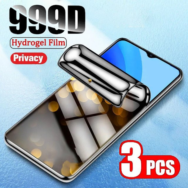 3 Stück Datenschutz-Hydrogel-Displayschutzfolien für Xiaomi POCO X6 X7 X5 X4 X3 F6 F5 GT Pro F7 F8 Ultra M6 M5 M3 Pro C65 C40 in Transparent - Bild 1