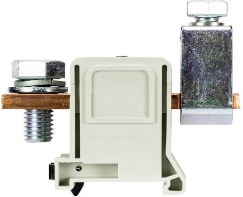 Wieland Electric 56.397.0255.0 Durchgangsklemme Schraube Grau 10 Stück - Bild 1