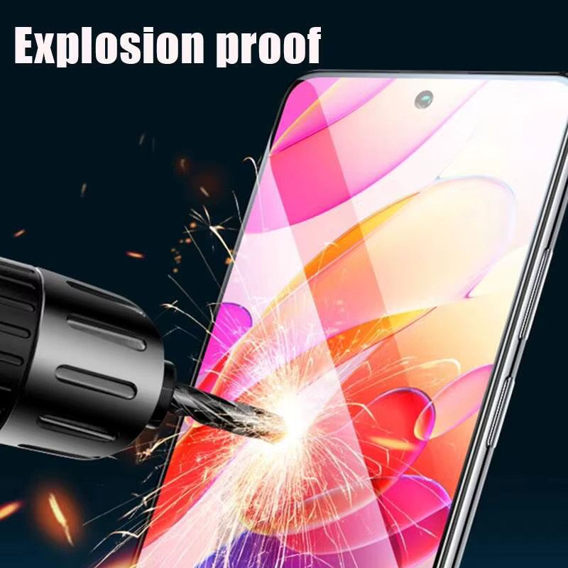 3er-Pack Displayschutzfolie aus gehärtetem Glas für Xiaomi Redmi Note 13 12 11 10 Pro 5G 10S 11S sowie Xiaomi 9A 9C 9T 10C 10A 12C 13C in Transparent - Bild 5