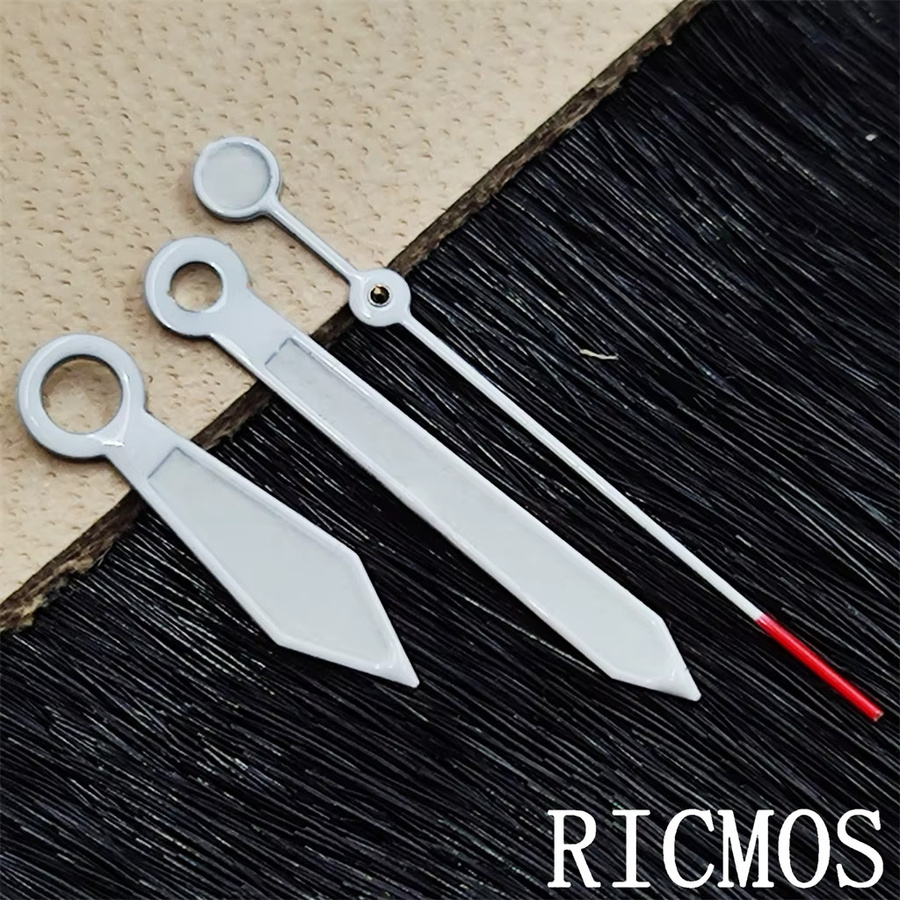RICMOS Uhrzeiger, Edelstahl, schwarz/weiß, Unisex - Bild 2