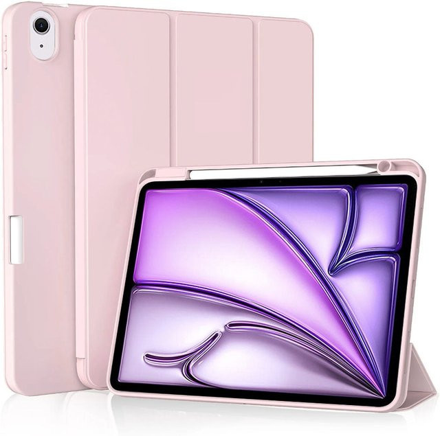 Techsuit Flex Trifold Hülle für Apple iPad Air 11 (2024, 2025, 2026), Rosa - Bild 1